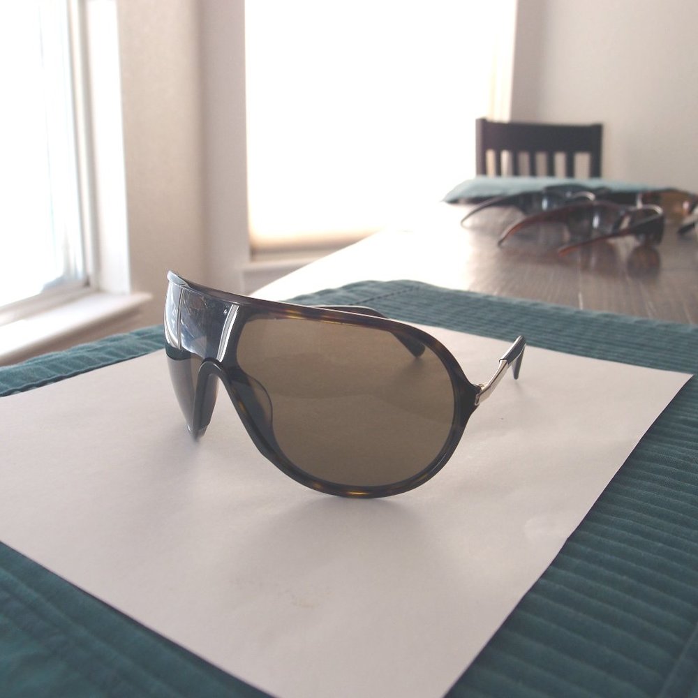 giorgio armani shield/goggle/aviator sunglasses-tortiose-ITALY